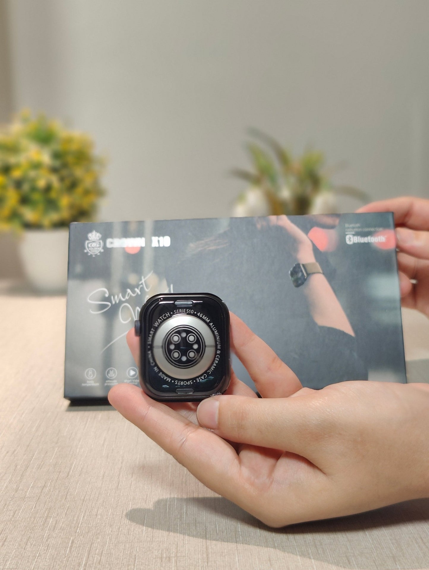 MobixCart™ | Crown Series 10 Smart Watch – Fitness, Style & Smart Performance - mobixcart