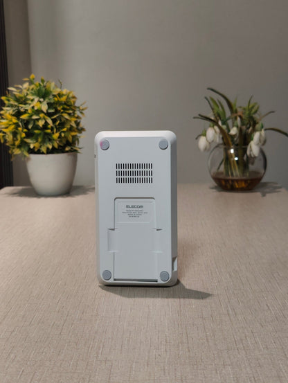 MobixCart™ | Elecom Wireless Charger Stand 10W – 2 - in - 1 Fast & Universal Wireless Charging Dock - mobixcart